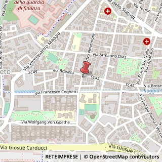 Mappa Via Broseta, 74, 24128 Bergamo, Bergamo (Lombardia)