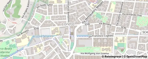 Mappa Bergamo