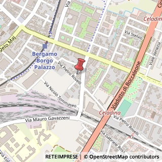 Mappa Via Niccolò Paganini, 3, 24125 Bergamo, Bergamo (Lombardia)