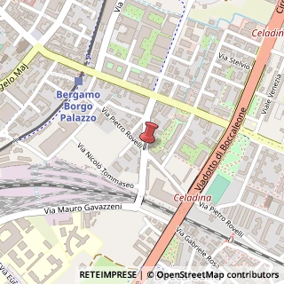 Mappa Via piatti alfredo, 24125 Bergamo, Bergamo (Lombardia)