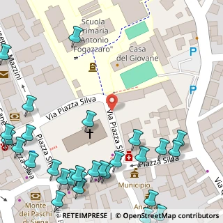 Mappa Piazza Silva, 36035 Marano Vicentino VI, Italia (0.09643)
