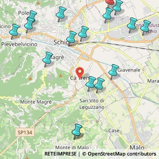 Mappa Via S. Gerolamo Emiliano, 36015 Schio VI, Italia (2.95706)