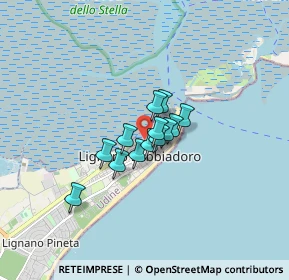 Mappa Via Annia, 33054 Lignano Sabbiadoro UD, Italia (0.89615)