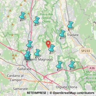 Mappa Cairate, 21050 Cairate VA, Italia (4.15636)