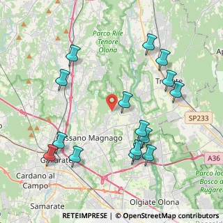 Mappa Cairate, 21050 Cairate VA, Italia (4.41133)