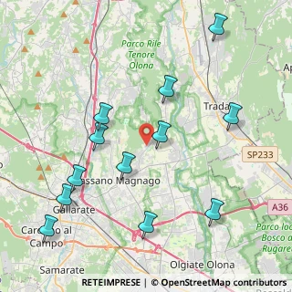 Mappa Cairate, 21050 Cairate VA, Italia (4.60917)