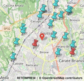 Mappa Via della Conciliazione, 20833 Giussano MB, Italia (2.32684)