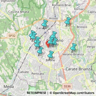 Mappa Via della Conciliazione, 20833 Giussano MB, Italia (1.28)