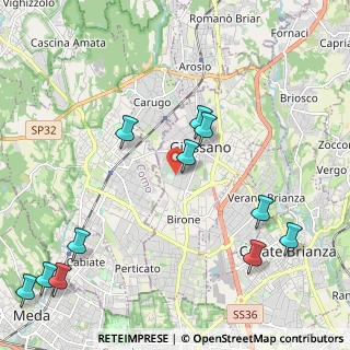 Mappa Via della Conciliazione, 20833 Giussano MB, Italia (2.65636)