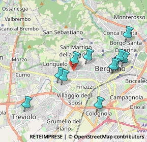 Mappa Via Enrico Dunant, 24128 Bergamo BG, Italia (1.9)