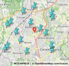 Mappa SP 9, 20833 Giussano MB, Italia (2.42563)