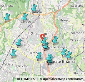 Mappa SP 9, 20833 Giussano MB, Italia (2.10467)