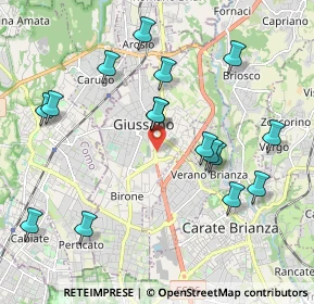 Mappa SP 9, 20833 Giussano MB, Italia (2.12125)