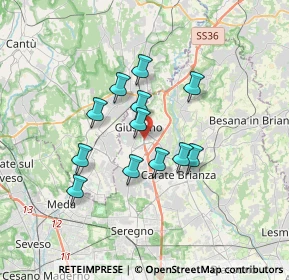 Mappa SP 9, 20833 Giussano MB, Italia (2.71)