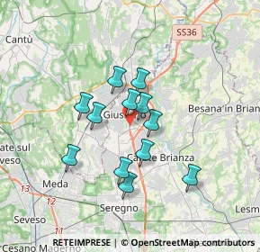 Mappa SP 9, 20833 Giussano MB, Italia (2.68083)