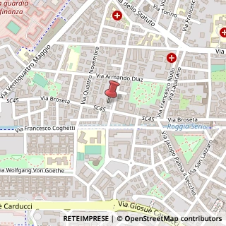 Mappa Via Broseta, 24100 Bergamo, Bergamo (Lombardia)