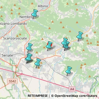 Mappa Via Conte Gisalberto, 24060 San Paolo D'argon BG, Italia (3.82583)