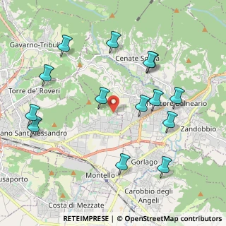 Mappa Via Conte Gisalberto, 24060 San Paolo D'argon BG, Italia (2.23714)