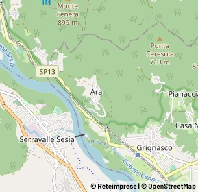 Mappa Via Risorgimento, 28075 Grignasco NO, Italia (0.83462)