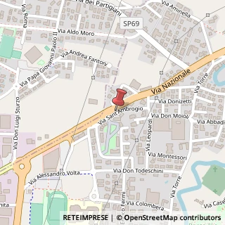 Mappa Via S. Ambrogio, 35, 24069 Trescore Balneario, Bergamo (Lombardia)