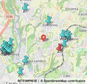 Mappa Via Silvio Pellico, 20842 Besana in Brianza MB, Italia (1.48)