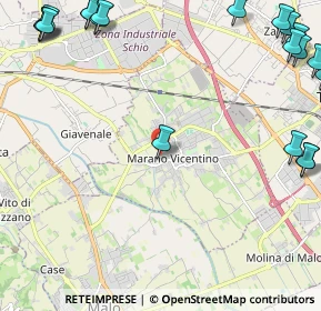 Mappa Via Monte Summano, 36035 Marano Vicentino VI, Italia (3.5345)