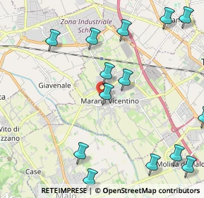 Mappa Via Monte Summano, 36035 Marano Vicentino VI, Italia (2.98529)