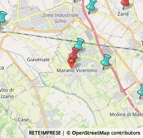 Mappa Via Monte Summano, 36035 Marano Vicentino VI, Italia (3.20727)