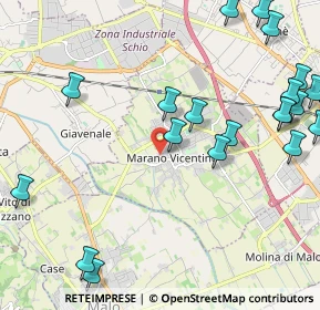 Mappa Via Monte Summano, 36035 Marano Vicentino VI, Italia (2.7815)