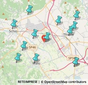 Mappa Via Monte Summano, 36035 Marano Vicentino VI, Italia (4.76308)