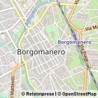 Mapa Borgomanero