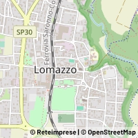 Mapa Lomazzo