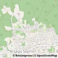 Kaart Arsago Seprio
