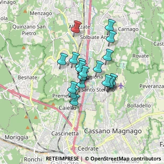 Mappa Via Ronchetti, 21044 Cavaria Con Premezzo VA, Italia (1.20263)