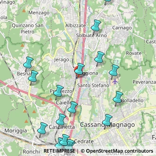 Mappa Via Ronchetti, 21044 Cavaria Con Premezzo VA, Italia (3.094)