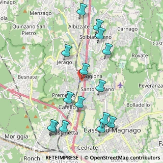 Mappa Via Ronchetti, 21044 Cavaria Con Premezzo VA, Italia (2.26133)