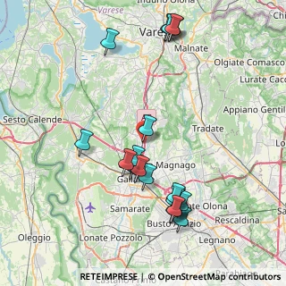 Mappa Via Ronchetti, 21044 Cavaria Con Premezzo VA, Italia (8.602)