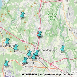 Mappa Via Ronchetti, 21044 Cavaria Con Premezzo VA, Italia (6.26154)