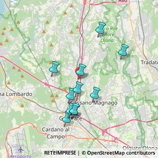 Mappa Via Ronchetti, 21044 Cavaria Con Premezzo VA, Italia (3.59091)