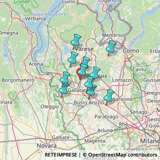 Mappa Via Ronchetti, 21044 Cavaria Con Premezzo VA, Italia (8.59727)