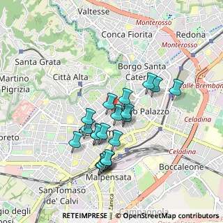 Mappa Via Pradello, 24121 Bergamo BG, Italia (0.7765)