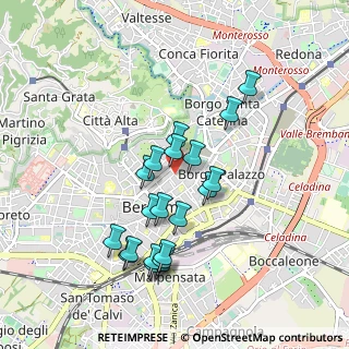 Mappa Via Pradello, 24121 Bergamo BG, Italia (0.849)