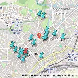 Mappa Via Pradello, 24121 Bergamo BG, Italia (0.496)