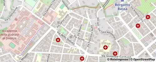 Mappa Bergamo