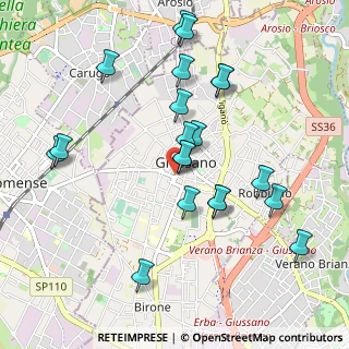 Mappa Via Privata Ercole Varenna, 20833 Giussano MB, Italia (0.982)