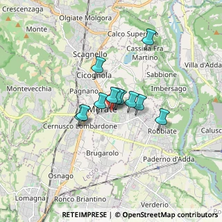 Mappa 9 Via Manzoni Alessandro, 23807 Merate LC, Italia (1.03)