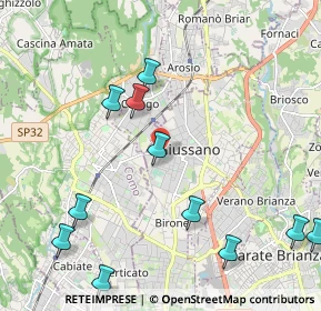 Mappa Via A. Elli, 20833 Giussano MB, Italia (2.53273)