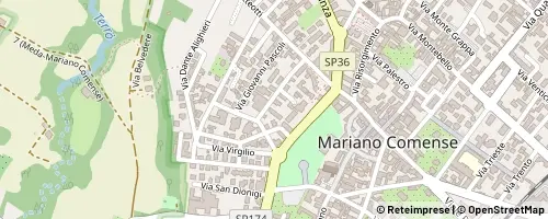 Mappa Mariano Comense