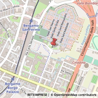 Mappa Corso del Tirreno, 243, 24125 Bergamo, Bergamo (Lombardia)
