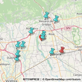 Mappa Via Loss, 36056 Tezze sul Brenta VI, Italia (8.00455)